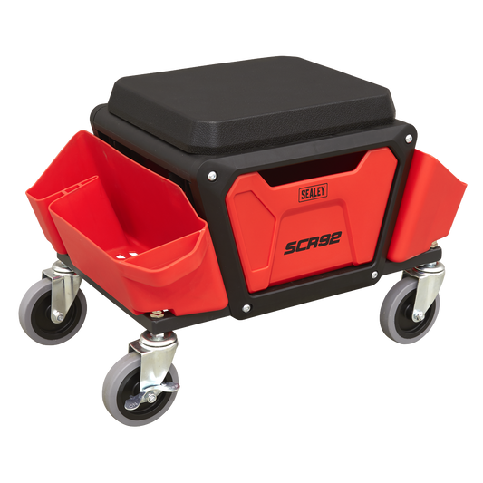 Sealey Mechanics Detailing Utility Seat Storage Trays & Sliding Drawer SCR92