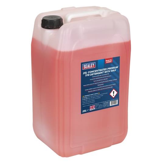 Sealey 25L Concentrated Premium TFR Detergent With Wax Biodegradable SCS002