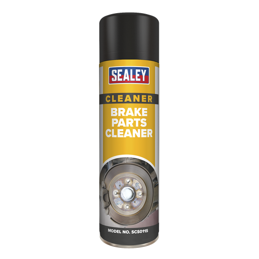 Sealey Brake Parts Cleaner 500mL 6 Pieces Grease Fluid Oils Dust Remover SCS011