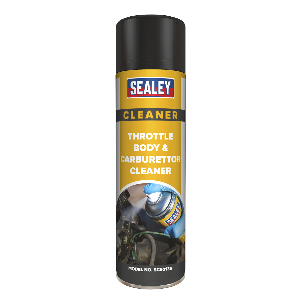 Sealey Throttle Body & Carburettor Cleaner All Types - 500mL Spray 0.5L SCS013S