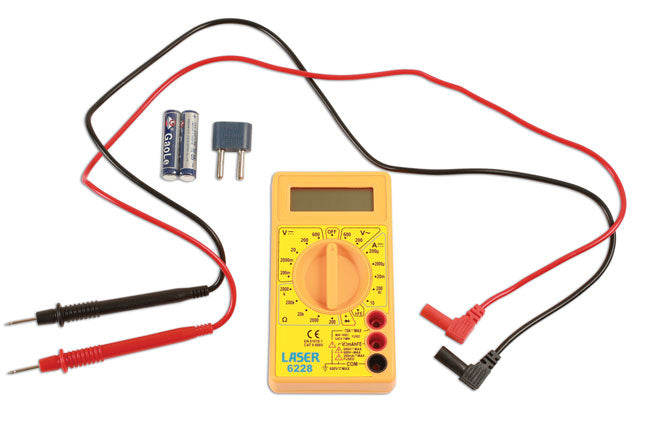 LASER 6228 Multimeter Digital Voltage Current Resistance Diodes 500V AC DC