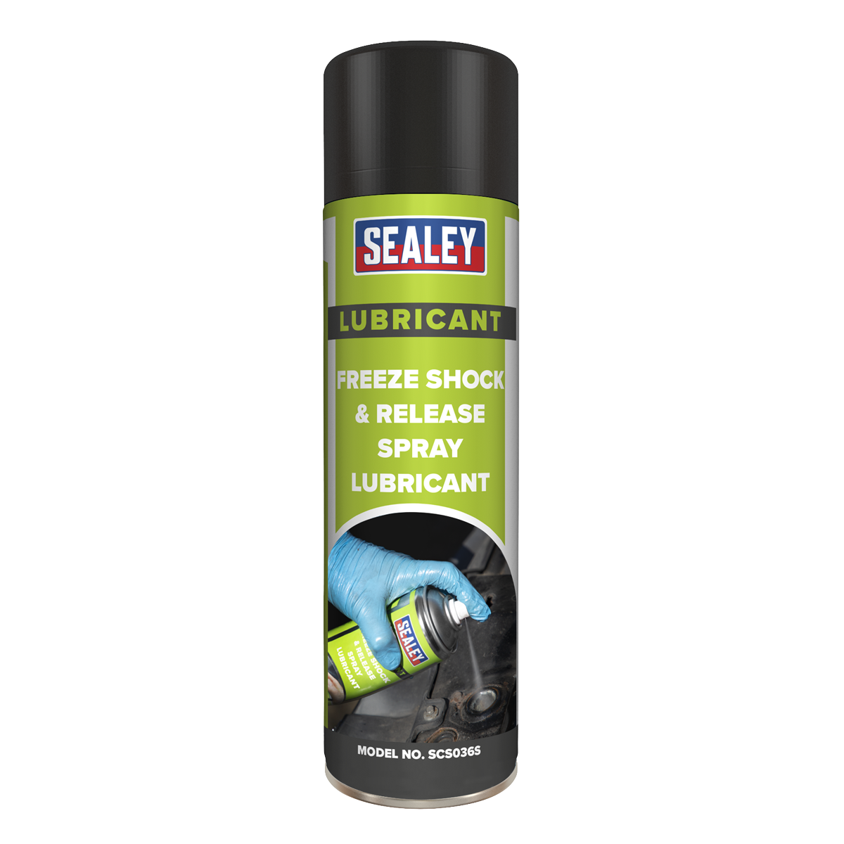 Sealey Freeze Shock & Release Spray Lubricant Displaces Moisture 500mL SCS036S