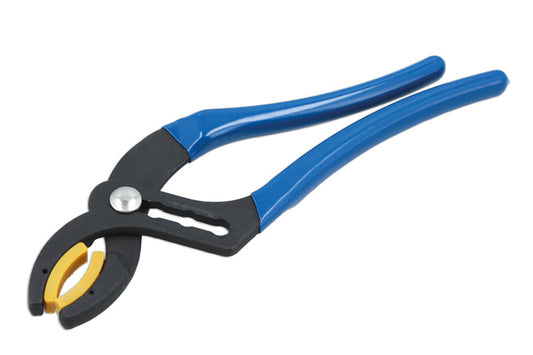 LASER 6234 Squeeze Pliers Cannon Plug 200mm S45C Steel With Soft Grip Jaws
