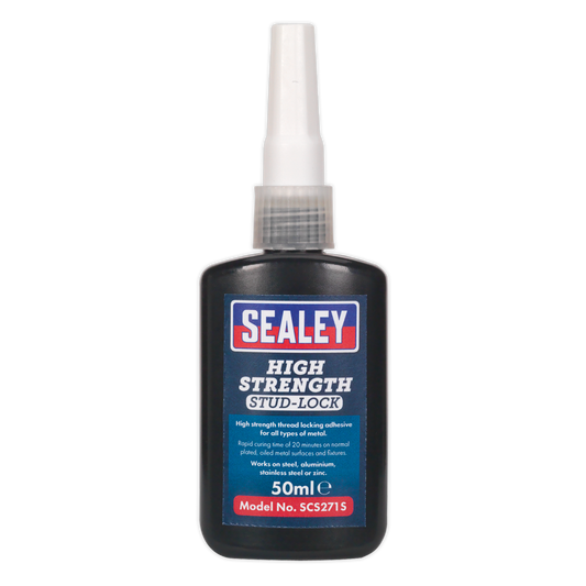Sealey Stud Lock High Strength Rapid Fixing All Types of Metal 50mL SCS271S