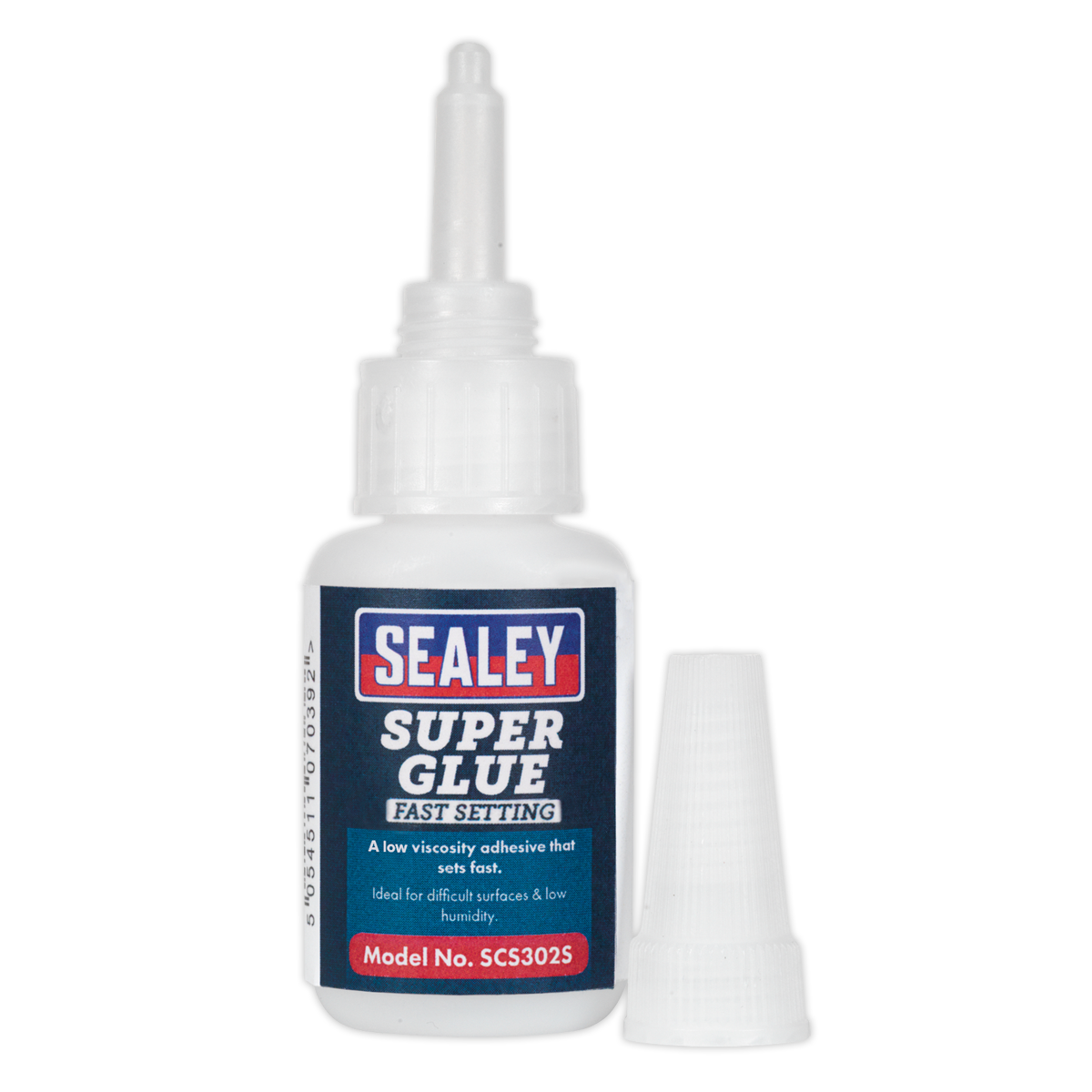Sealey Super Glue Fast Setting Bonds Metal Rubber Plastic & Wood 20g SCS302S
