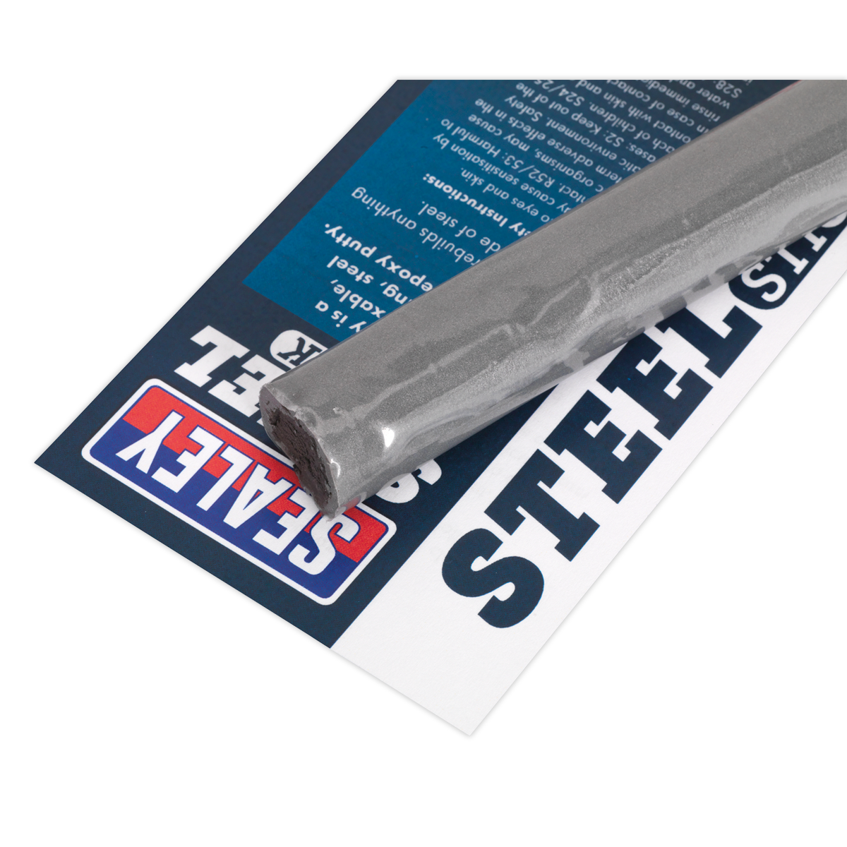 Sealey Quick Set Steel Reinforced Epoxy Metal Putty Hand-Kneadable 114g SCS390