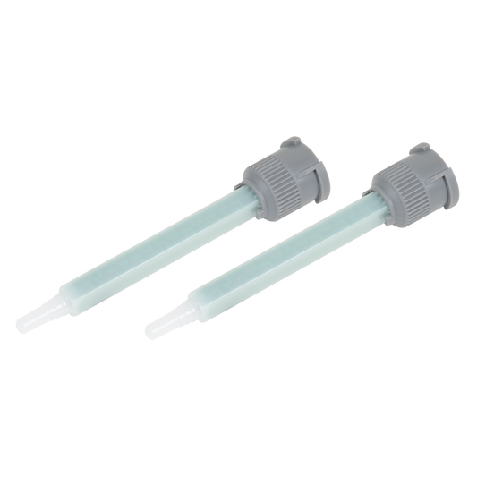 Sealey Rapid Set MMA Adhesive Mixing Nozzles 2 Pieces Accurate Less Waste