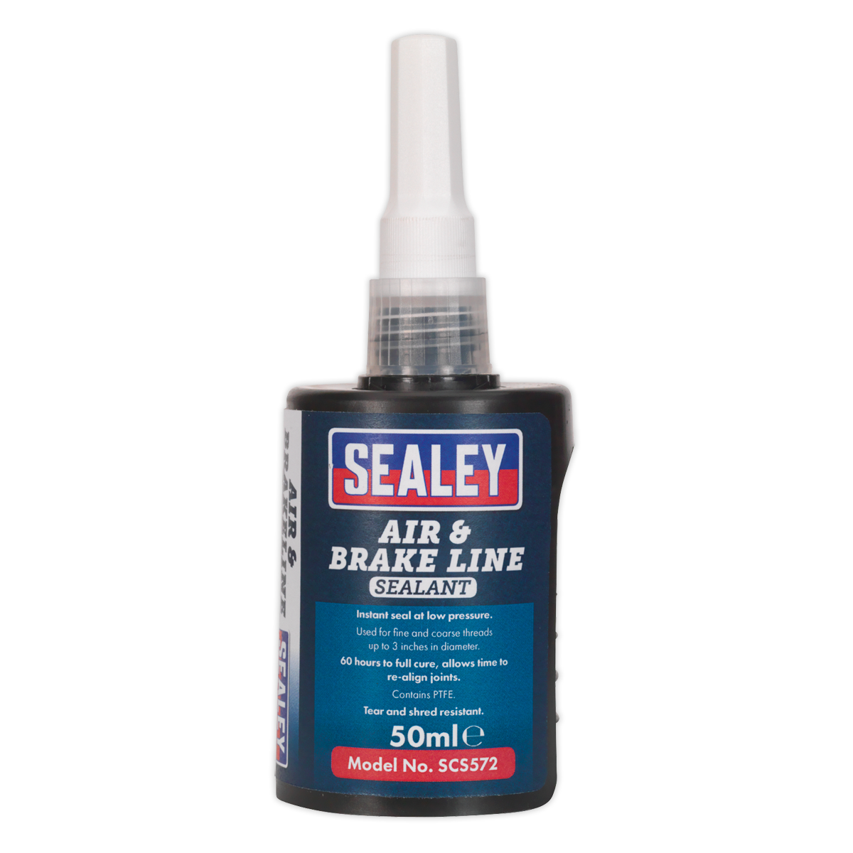 Sealey Air & Brake Line Sealant Tear/Shred Resistant Contains PTFE 50mL SCS572