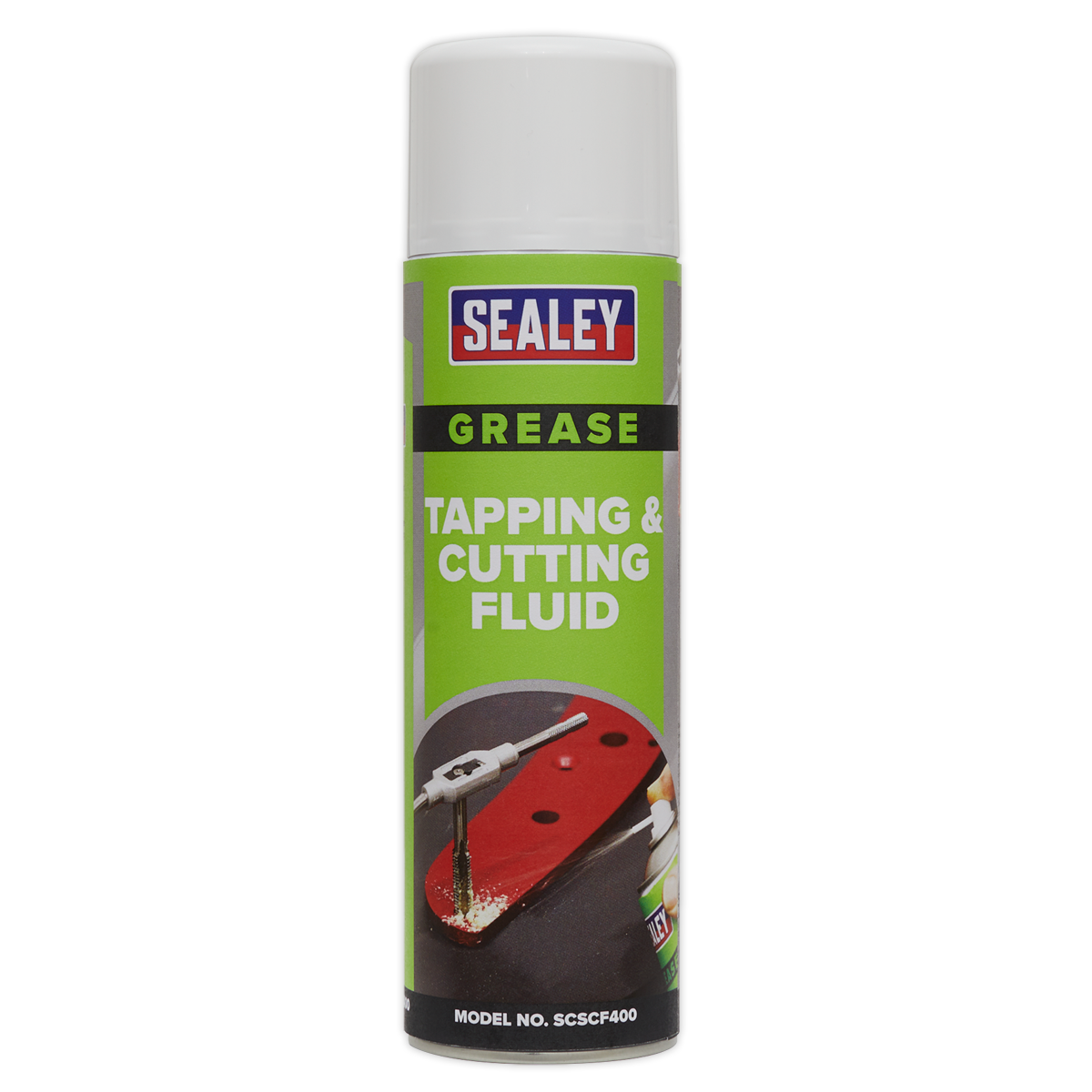 Sealey Tapping & Cutting Fluid With High Viscosity 500mL Spray 0.5L SCSCF400