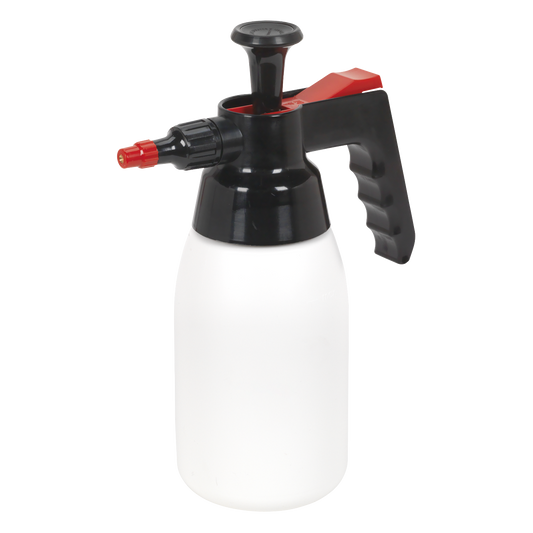 Sealey Premium Pressure Solvent Hand Pump Sprayer With Viton Seals 1L SCSG04