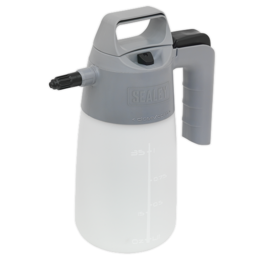 Sealey Premier Industrial Pressure Sprayer With Viton Seals 1.5 Litres SCSG06