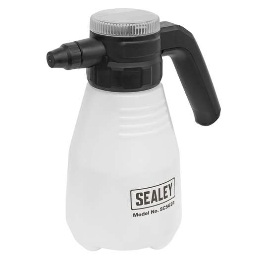 Sealey Rechargeable Pressure Sprayer With Adjustable Nozzle 2L - White SCSG2R