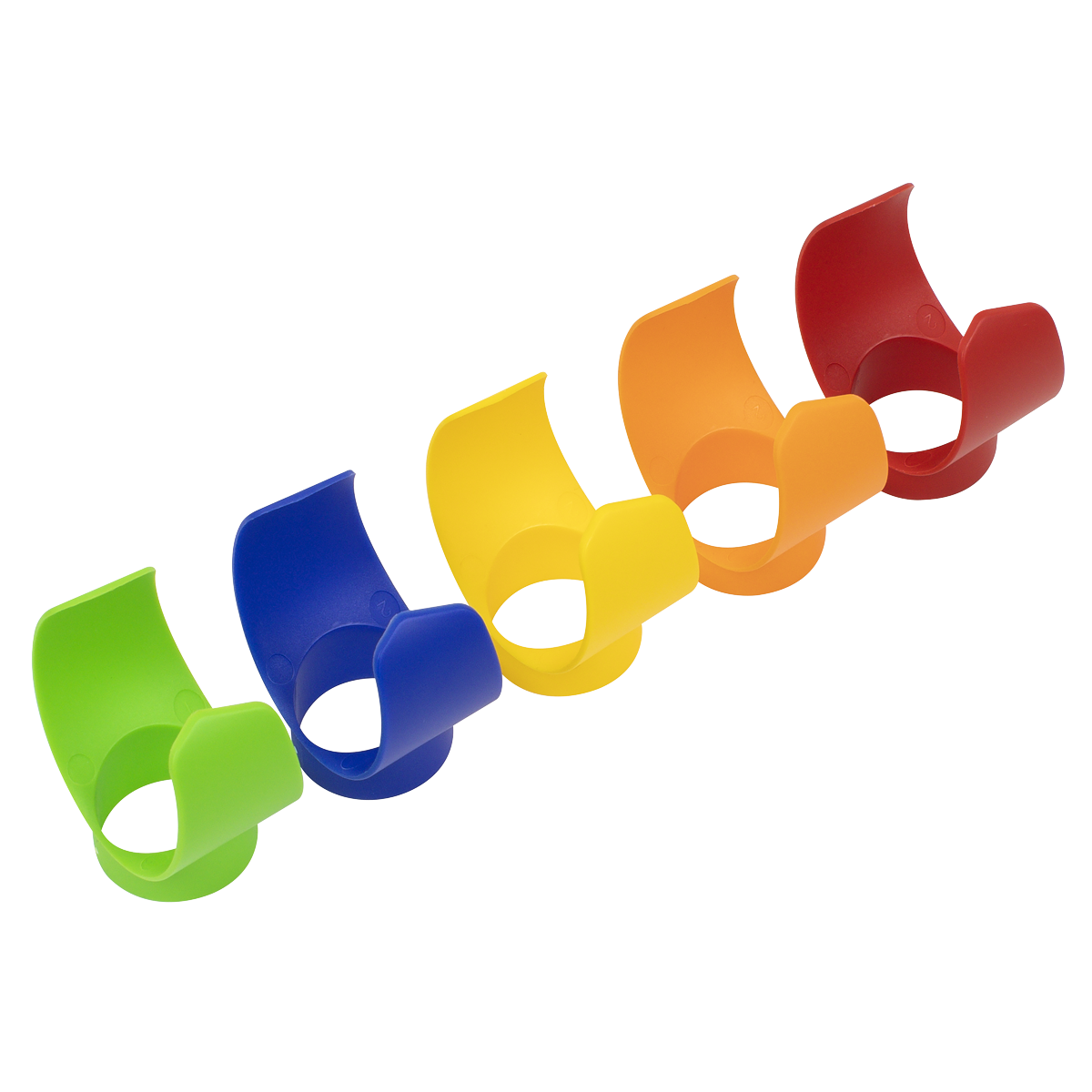 Sealey Pressure Sprayer Colour-Coded Caps 5 Pieces Easy To Install Multipurpose