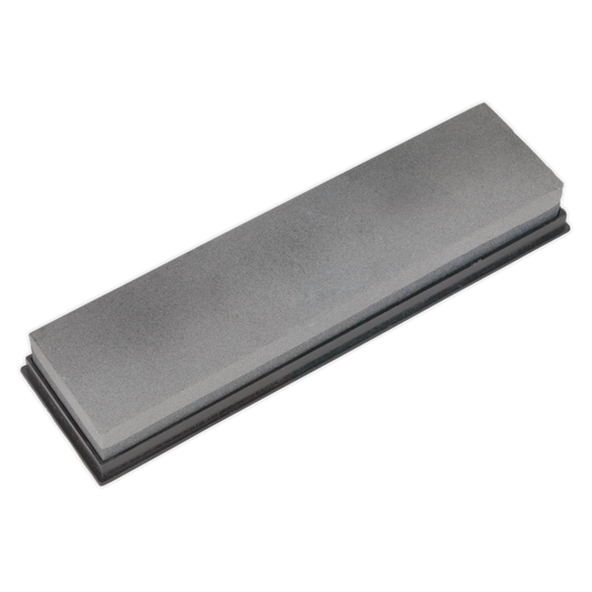 Sealey Combination Sharpening Stone With Fine & Medium Grades Grey SCSS2