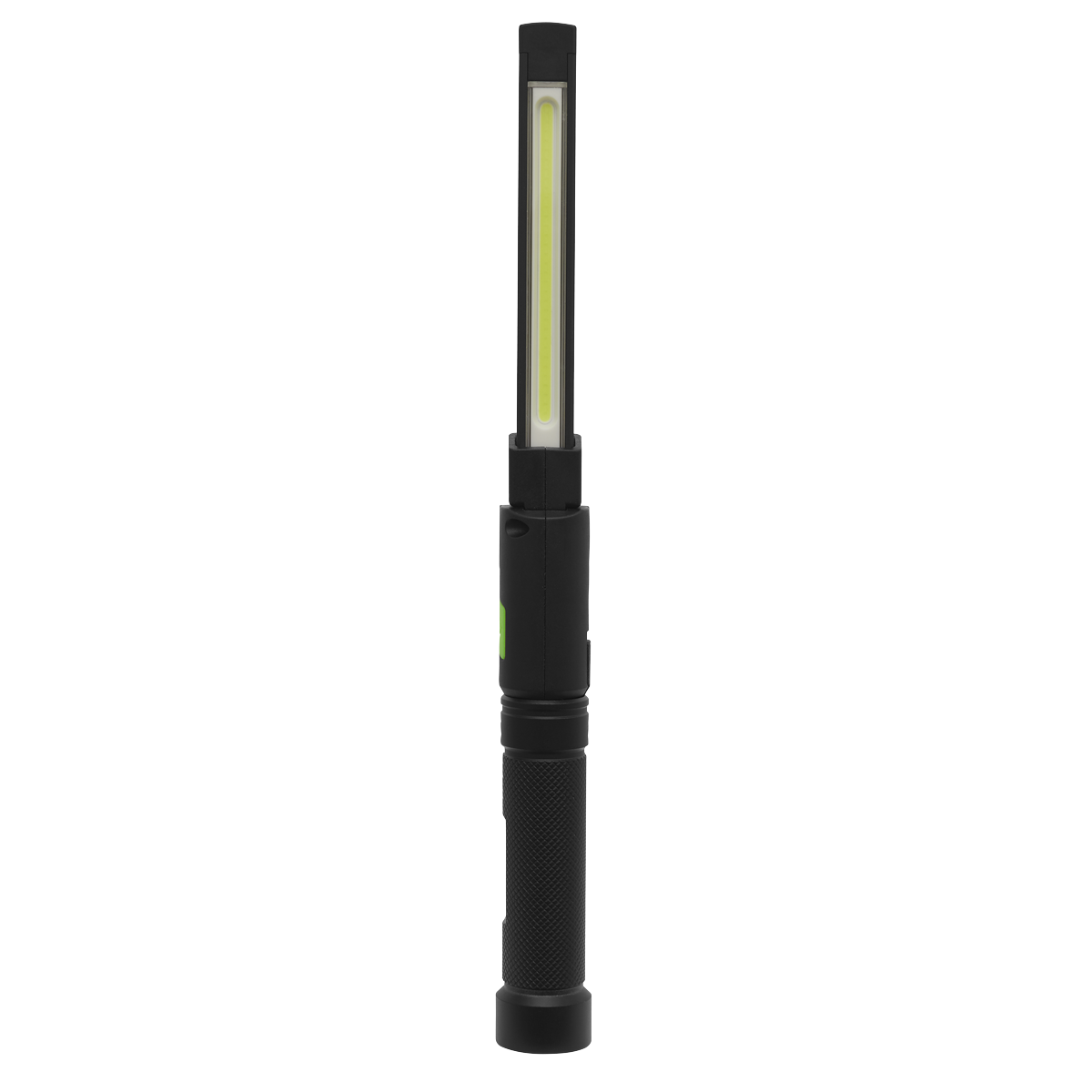 Sealey Rechargeable Aluminium Folding Pocket Light Lamp 2 COB 1 SMD LED LED02G