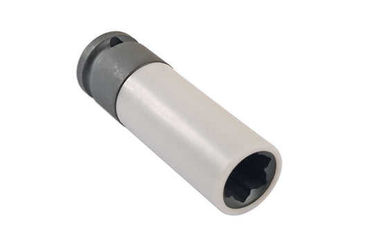 LASER 6247 17mm Wheel Nut Socket 1/2" Drive For Mercedes-Benz WAF Lug Bolts