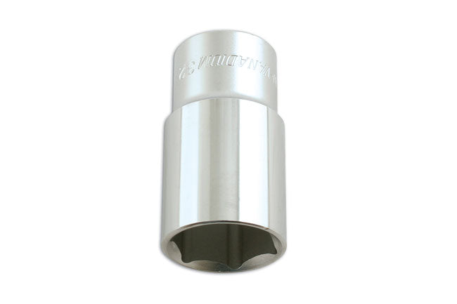 LASER 1613 Socket Wrench Insert 1/2" Drive 22mm Spanner Chrome Vanadium Steel