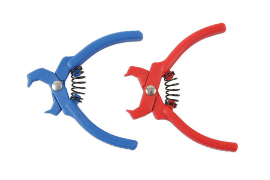LASER 6259 Mini Clip Plier Set 2pc For Trim Clip Removal In Tight Spaces