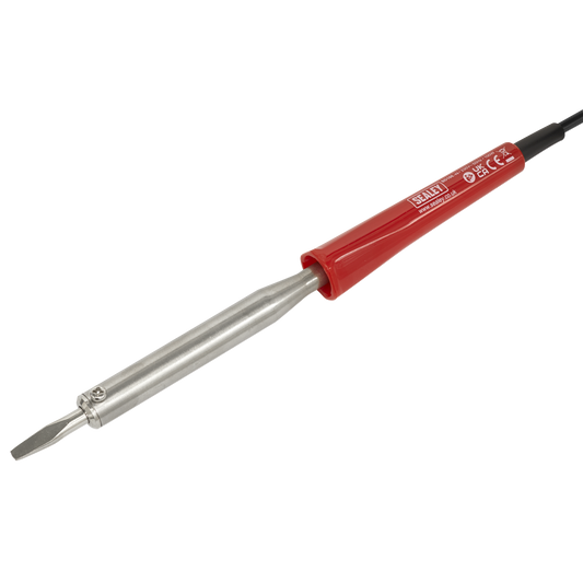 Sealey Soldering Iron With Cool Grip Handle 1.5m Cable 100W/230V Red SD100