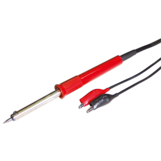 Sealey Soldering Iron With Ultra-Slim Textured Handle 40W/12V 1.5m Cable SD1240