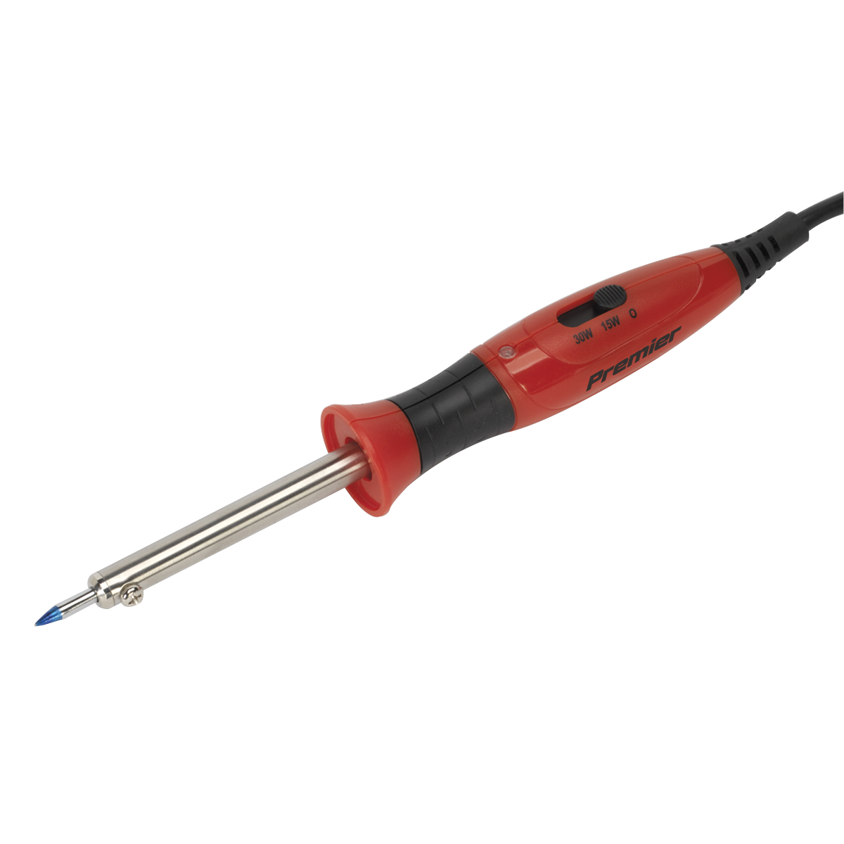Sealey Professional Soldering Iron Long Life Tip Dual Wattage 15/30W/230V SD1530