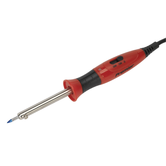 Sealey Professional Soldering Iron Long Life Tip Dual Wattage 15/30W/230V SD1530