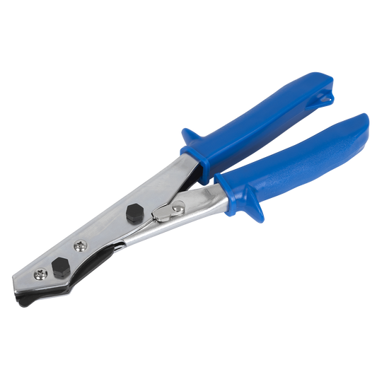 Sealey Hand Nibbler Shears Interchangeable Cutting Jaws With Safety Lock AK327
