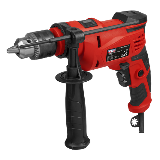Sealey Ø13mm Variable Speed Hammer Drill With Adjustable Side Handle 750W SD750