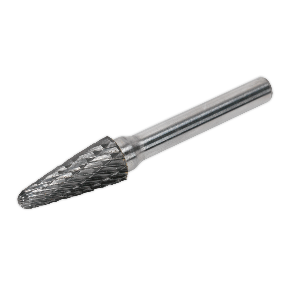 Sealey Ø10mm Conical Ball Nose Tungsten Carbide Rotary Burr Silver SDB06