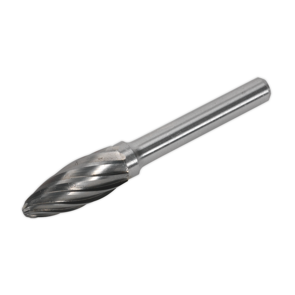 Sealey Tungsten Carbide Rotary Burr Flame Ripper Coarse Ø10mm x 25mm Head SDBC5