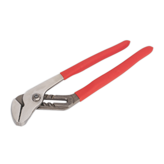 Sealey Water Pump Pliers Non-Slip Handles Chrome Vanadium Steel 250mm AK368