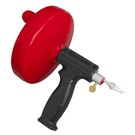 Sealey Drain Unblocker With Rotaiting Ergonomic Handle Locking Mechanism SDC01