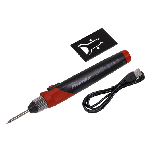 Sealey 12W Li-Ion Rechargeable Soldering Iron Daily Professional Use SDL10