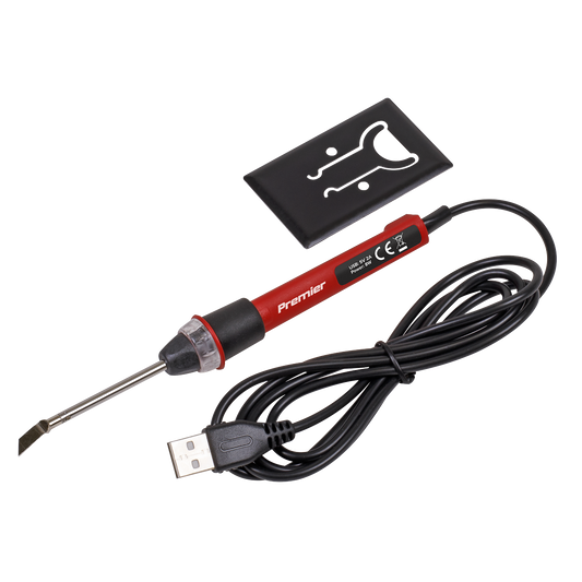 Sealey USB 8W 3D Print Finishing Tool/Plastic Welder Compact 400°C SDL13