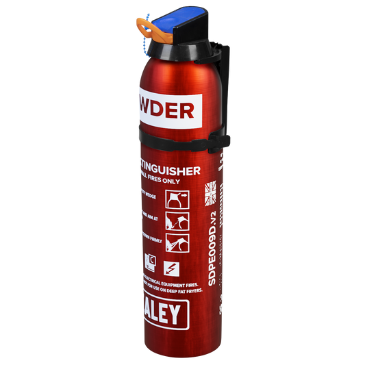 Sealey 0.95kg Dry Powder Fire Extinguisher Lightweight - Disposable SDPE009D
