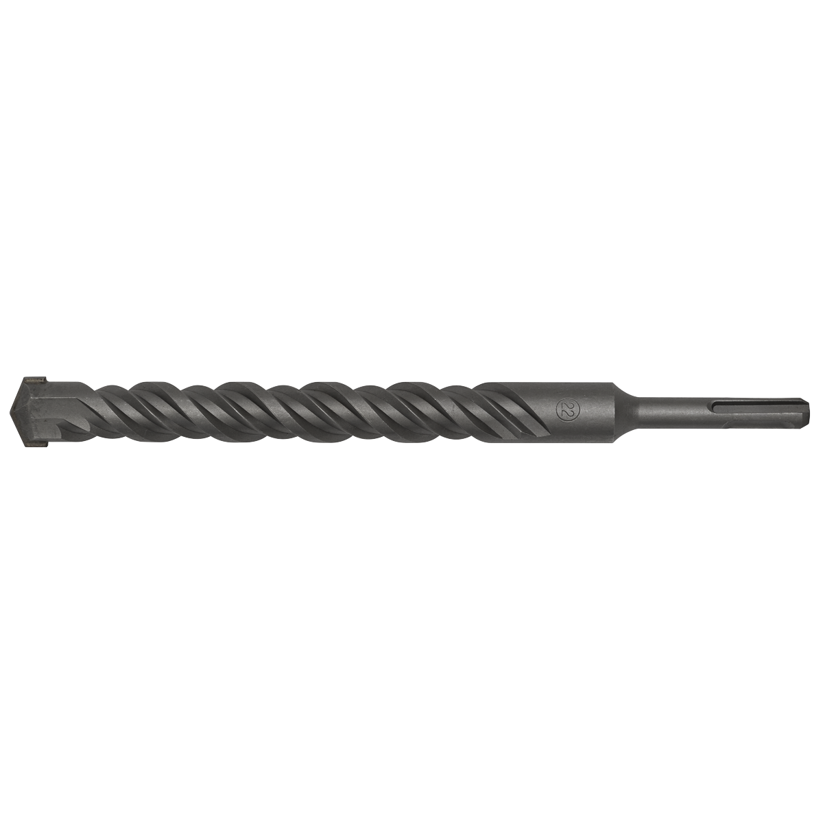 Sealey SDS Plus Drill Bit Fully Hardened & Ground 22 x 250mm 1 Piece SDS22x250
