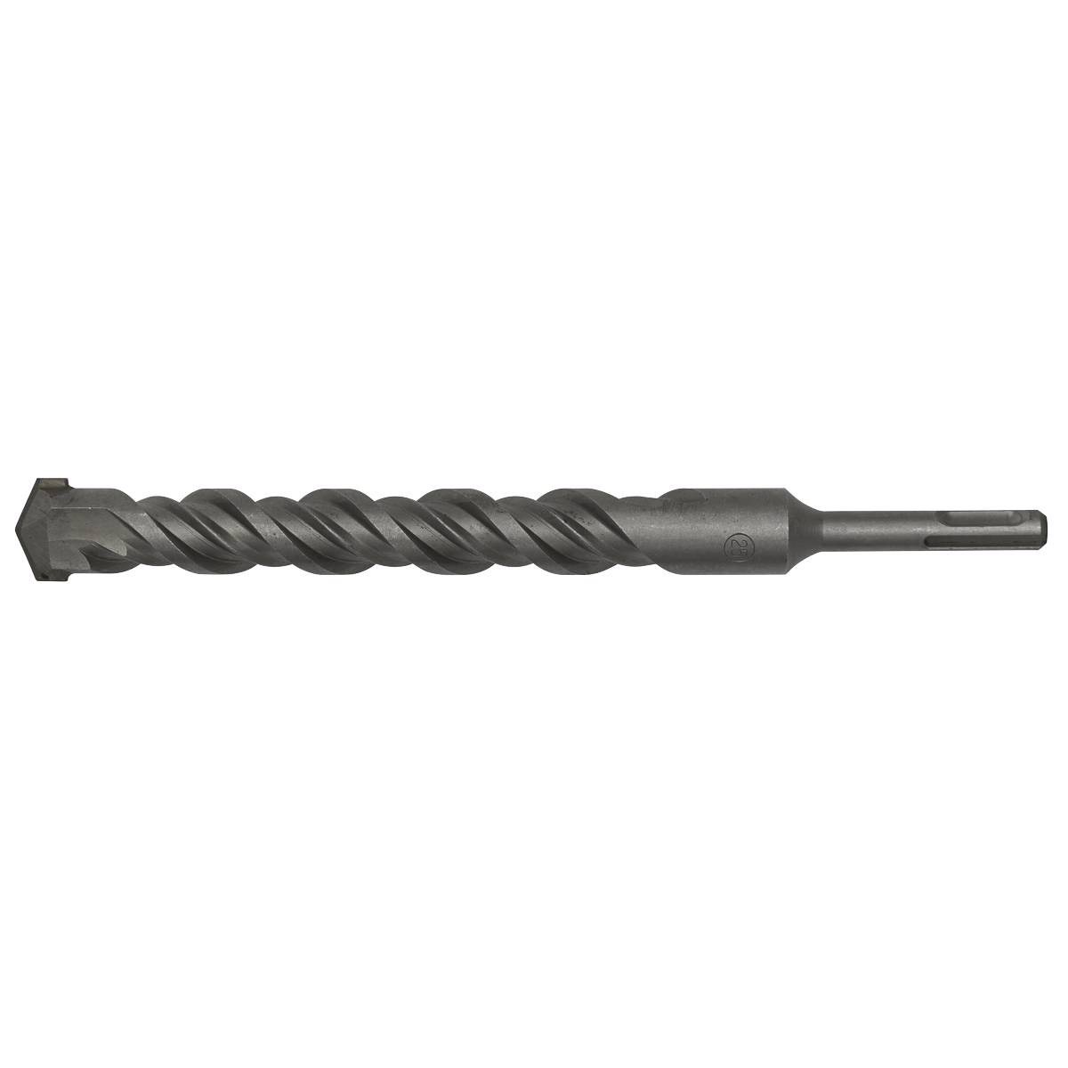 Sealey SDS Plus Drill Bit Fully Hardened & Ground 25 x 250mm 1 Piece SDS25X250