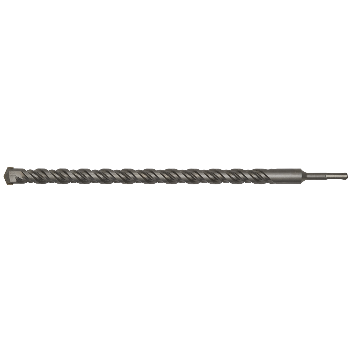 Sealey SDS Plus Drill Bit Fully Hardened & Ground 25 x 450mm 1 Piece SDS25X450