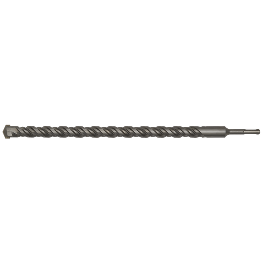 Sealey SDS Plus Drill Bit Fully Hardened & Ground 25 x 450mm 1 Piece SDS25X450