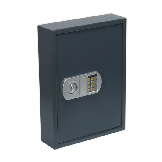 Sealey Electronic Key Cabinet Box With Twin Locking Bolts For 100 Keys SEKC100