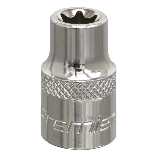 Sealey TRX-Star Socket E10 3/8" Square Drive Chrome Vanadium Steel Tool SET006