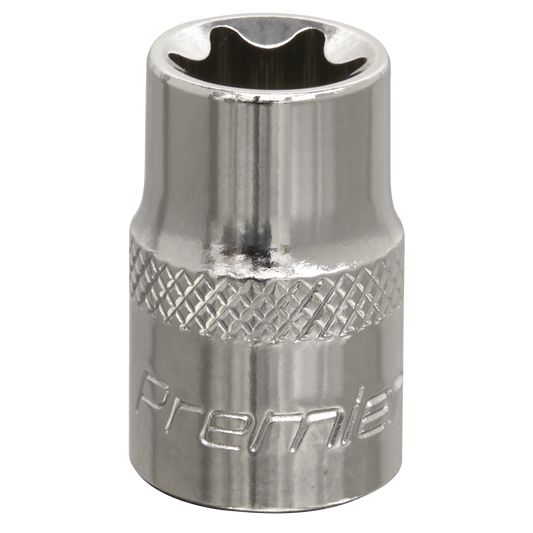 Sealey TRX-Star Socket E14 3/8" Square Drive Chrome Vanadium Steel Tool SET009