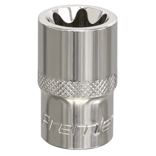 Sealey TRX-Star Socket E20 1/2" Square Drive Chrome Vanadium Steel Tool SET012