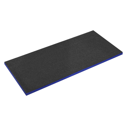 Sealey Easy Peel Shadow Foam Polyethylene Blue/Black 1200 x 550 x 30mm SF30B