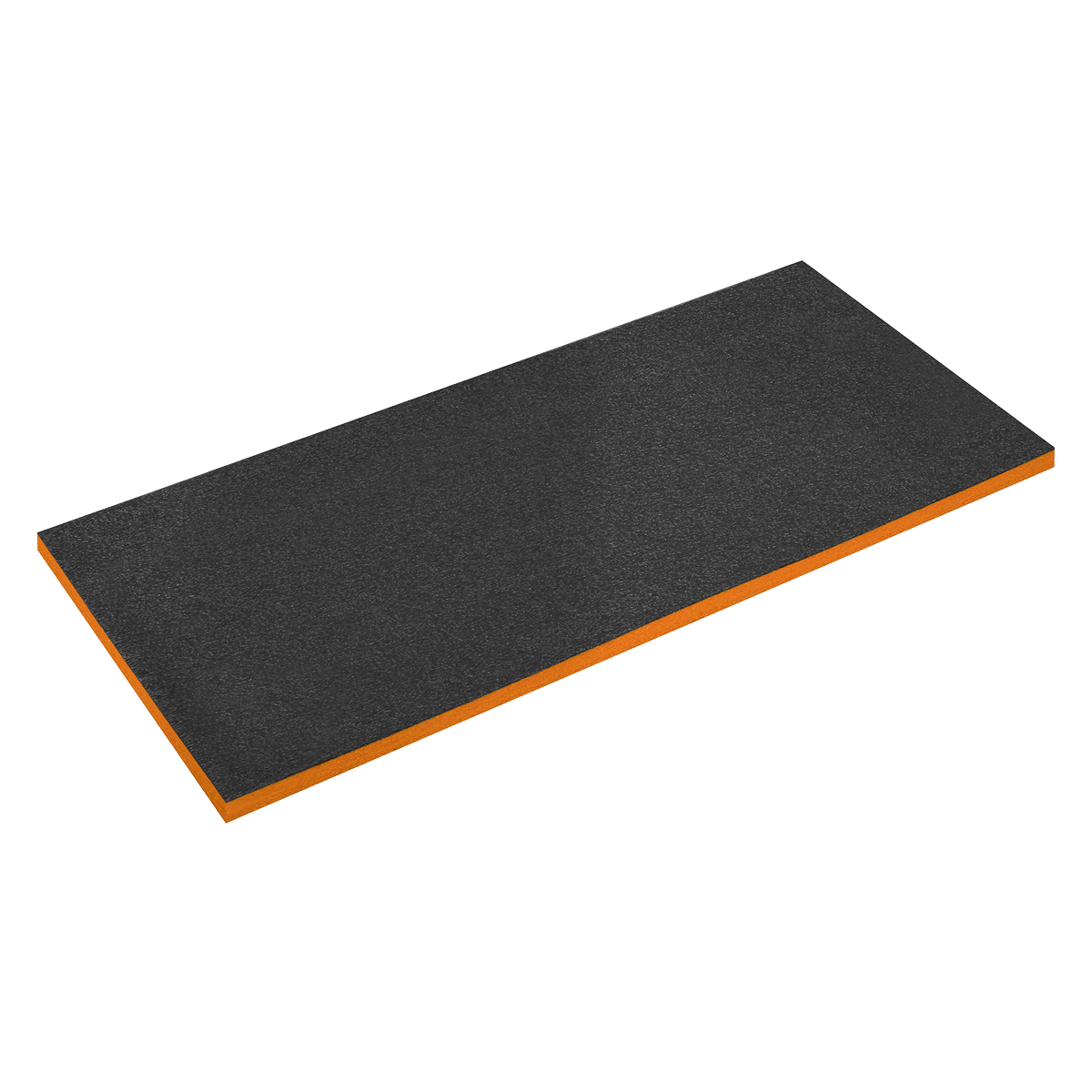 Sealey Easy Peel Shadow Foam Polyethylene Orange/Black 1200 x 550 x 30mm SF30OR