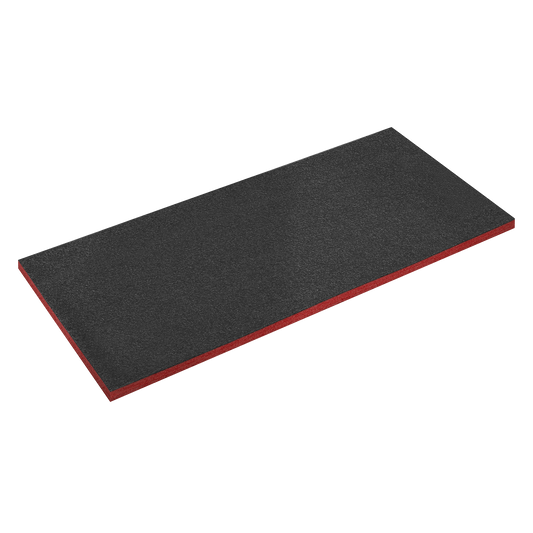 Sealey Easy Peel Shadow Foam Polyethylene Red/Black 1200 x 550 x 30mm SF30R