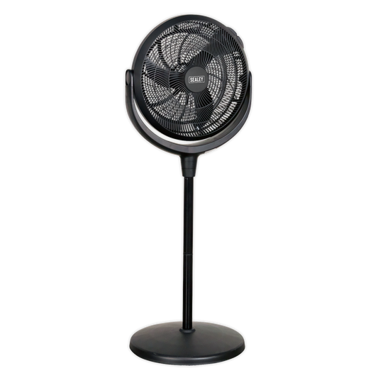 Sealey 240V 16" Desk/Pedestal Floor Standing Fan With Adjustable Height SFF16DP