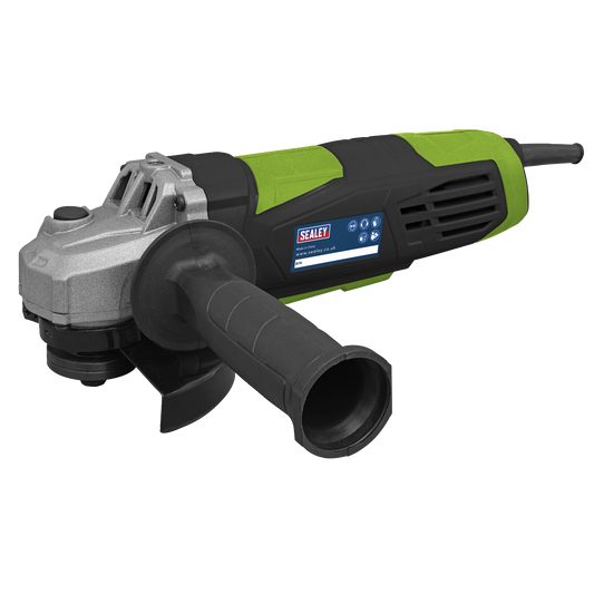 Sealey Angle Grinder Ø115mm 750W/230V Adjustable Wheel Guard LED Light SG115EHV