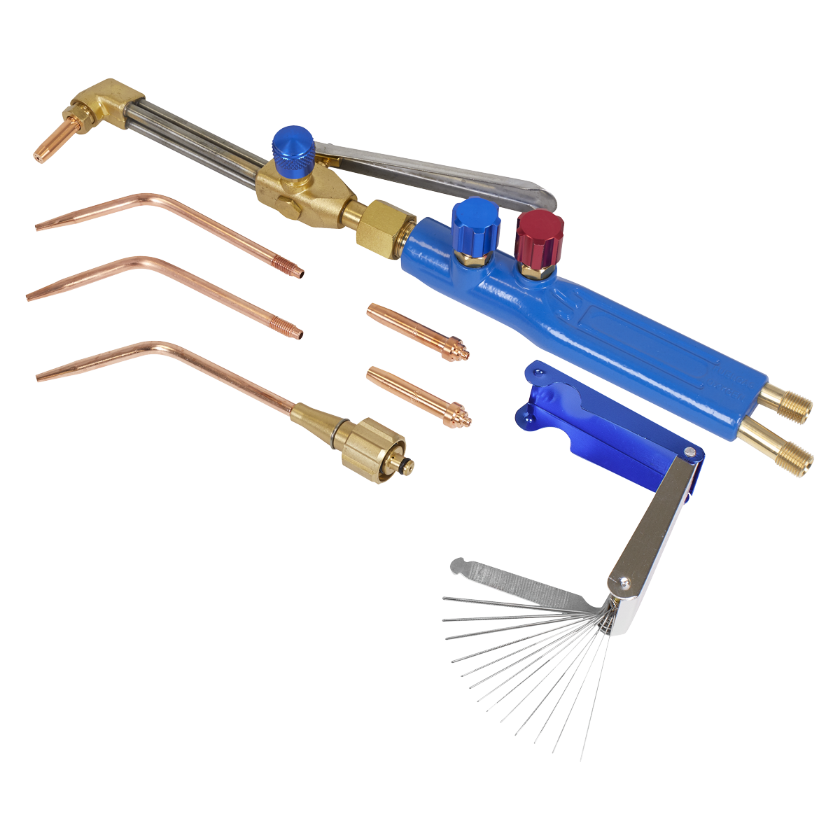 Sealey Oxy Acetylene Welding Cutting Torch Set With Dual Controls SGA60