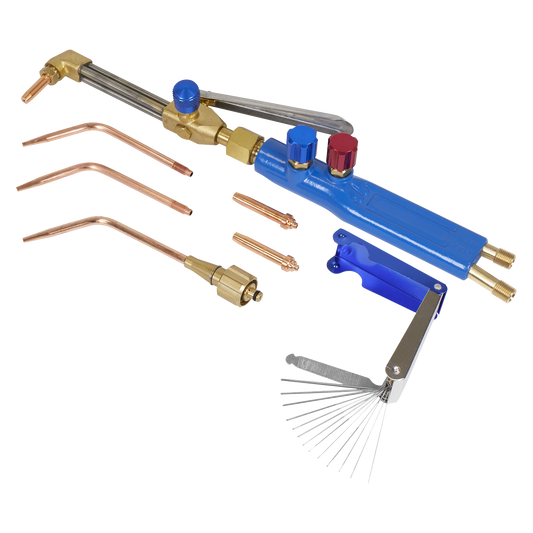 Sealey Oxy Acetylene Welding Cutting Torch Set With Dual Controls SGA60